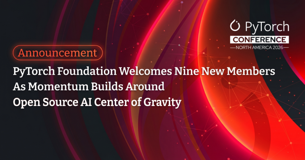 PyTorch Foundation Open Source AI Center of Gravity